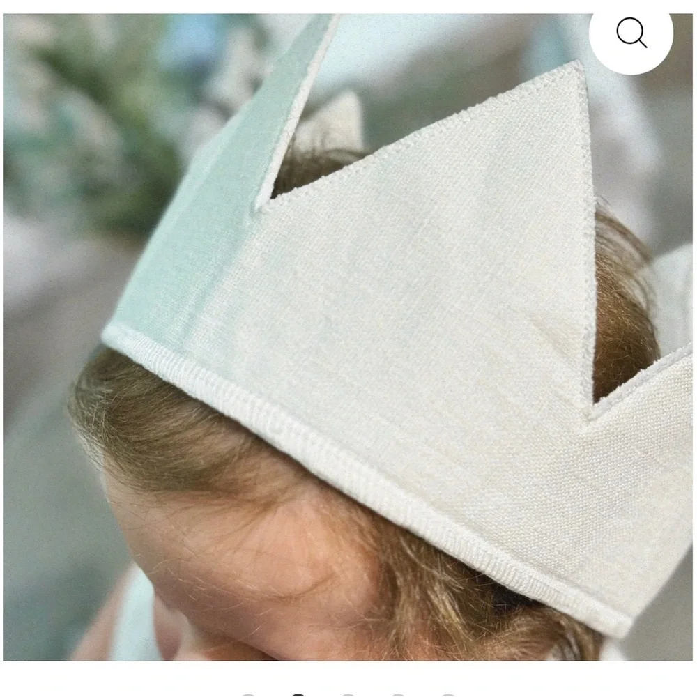 Elegant White Kids Crown by Crowned by oh baby!